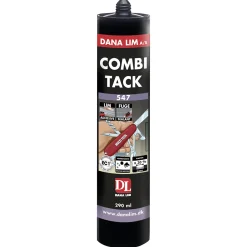 Danalim Lim & Fog 547 Combi Tack Svart 290 ml MS-hybrid polymer