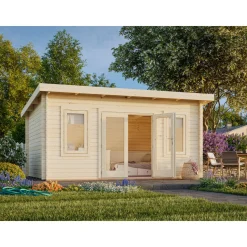Modulhus & Byggsats|Förråd & Redskapsbodar*Palmako Lisa 14,2 m2