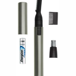 Wahl Lithium Trimmer 5640-101 för Öron, Näsa, Ögonbryn i Metallisk