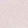 Superfresco Easy Losanges Filaires Rosa