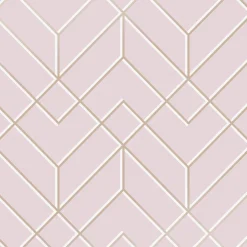 Superfresco Easy Losanges Filaires Rosa