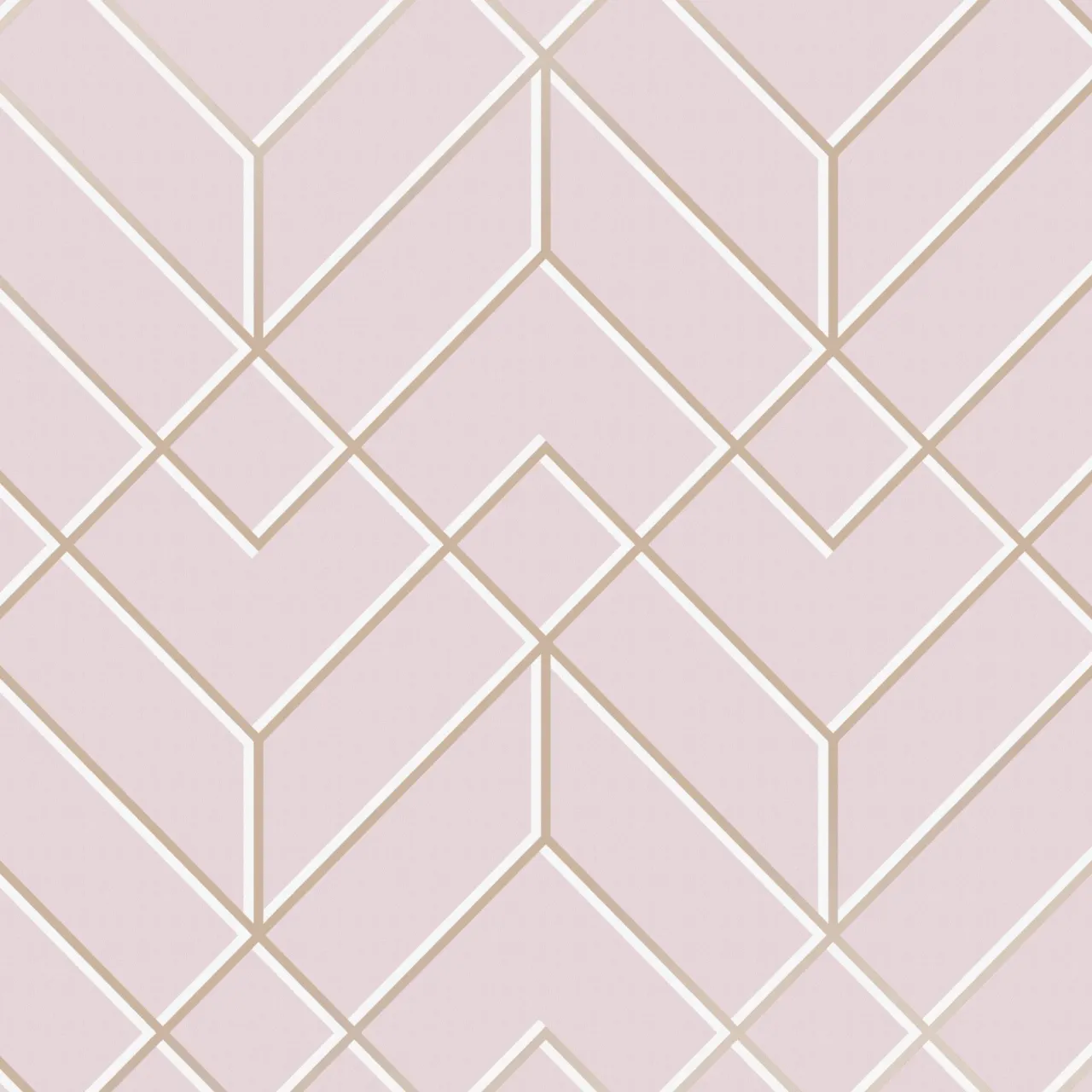 Superfresco Easy Losanges Filaires Rosa