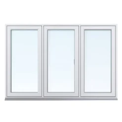 3-Glasfönster|Aluminiumbeklädda Träfönster*Svenska Fönster 2-Luft Aluminiumbeklätt Trä 3-Glas