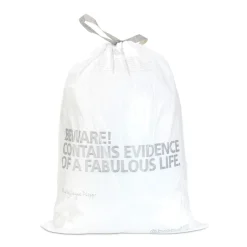 Källsortering & Avfallshantering*Brabantia 40/50/60L Vit Plastpåse med Knytband