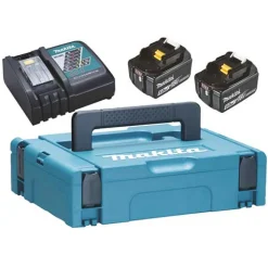 Batteri & Laddare*Makita LXT 2xBL1850B + DC18RC 18V 2x5Ah