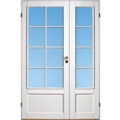 Diplomat Massiv SP8 Vit Klarglas
