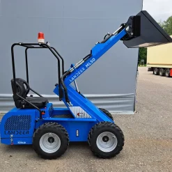 Gräv- & Lastmaskiner*Landeer ML50 4WD Minigrävare Glidstyrd Med Skopa