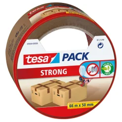 Tejp*Tesa 50 mm 66 m Brun 5044