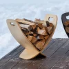 Vedkorg & Vedställ|Kamin*Fandango Fire Tools Natur