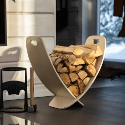 Vedkorg & Vedställ|Kamin*Fandango Fire Tools Natur XL