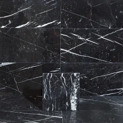 Marmor|Sten Grus & Sand*Arredo Nero Marquina Svart Polerad 30x30 cm