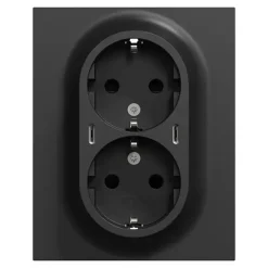 Elko One USB 2-vägs Jordad Skruvanslutning