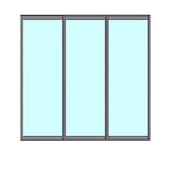 Fönsterparti|Glaspartier*Novoroom Original 3-Delat
