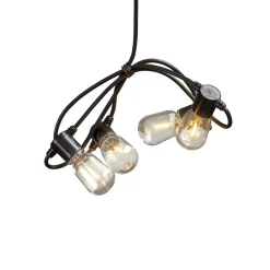 Gnosjö Konstsmide Partyslinga Startset E27 20 st LED-lampor Amber