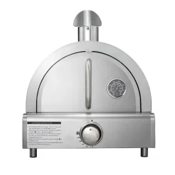 Myoutdoorkitchen Philadelphia Fristående i Rostfritt Stål med Pizzasten i Tegel