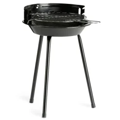 Bärbar Grill*Landmann Picnic BBQ Portabel Grill, Justerbar Höjd & Vindskydd