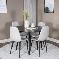 Bord|Matgrupp*Venture Home Plaza med 4st Polar Stolar