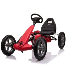 Barnfordon|Lekfordon & Hobbyfordon*Nordic Play Röd Gokart Med Gummihjul
