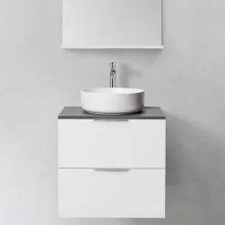 Badrumsmöbler*HAFA Shape med Tvättställ