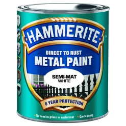 Hammerite Sidenmatt Vit 750ml