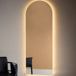 Hallmöbler|Speglar*Vind Skeppsvik 185x70 cm med Belysning