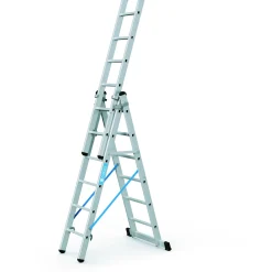 Anliggande Stege|Stege & Byggställning*Zarges Skymaster X 3-delad