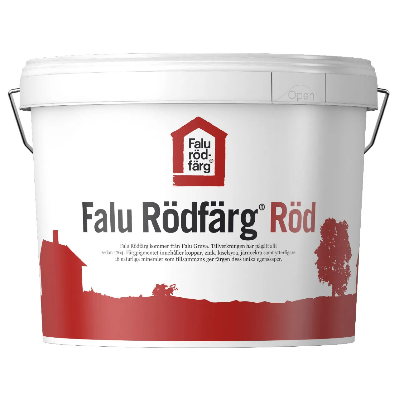 Utomhusfärg*Falu Rödfärg Slamfärg Bygghemma.se