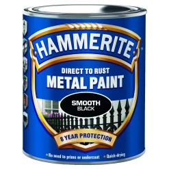 Hammerite Slätlack Svart 750ml