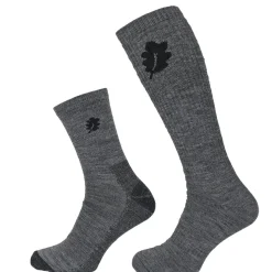 Jaktkläder|Arbetskläder & Skydd*Woodline Socka + Linersocka Merinoull Grå