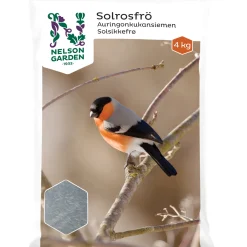 Djurgårdar & Djurhus|Övrigt*Nelson Garden Solrosfrö Strimmigt 4 kg
