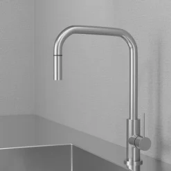 Scandtap Steel Accent Square med Utdragbar Pip