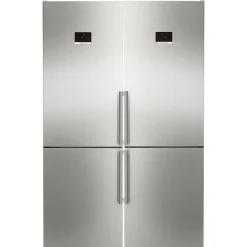 Bosch 2 st KGN367ICT Serie 4 186cm Otroligt Tysta Rostfri