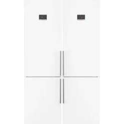Bosch 2 st KGN397WCT Serie 4 Vit NoFrost och VitaFresh