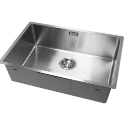 Diskbänk & Diskho*Strand Stainless STRAND ST62-ECS Rostfri Enkel med Vattenlås