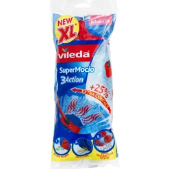 Städredskap & Städprodukter*Vileda Supermocio 3 Action Refill