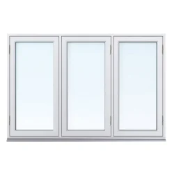 Svenska Fönster Svanenmärkt 3-Luft Aluminiumbeklätt Trä 3-Glas