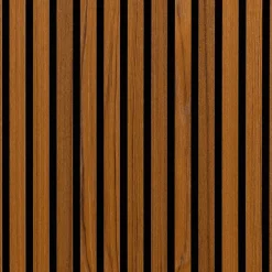 Innerpanel|Inomhuspanel*Wood on wall Teak Oljad