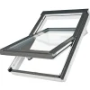 Fakro Thermo Pivåhängt 3-Glas Aluminium