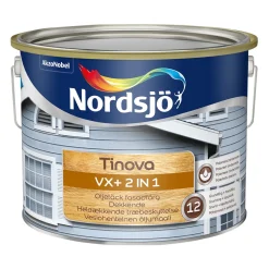 Utomhusfärg*Nordsjö Tinova VX+ 2in1 Röd
