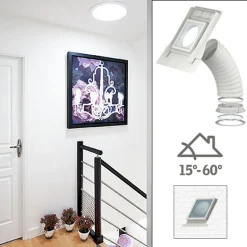 Velux TLF för Slätt Tak Flexrör