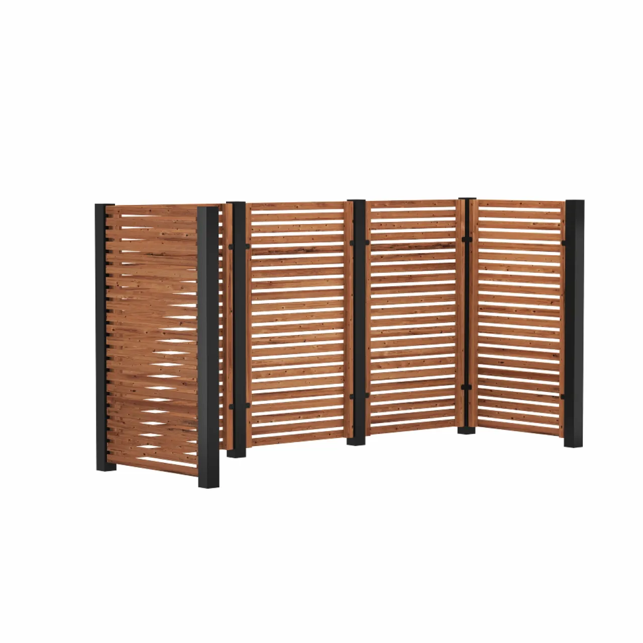 PLUS Tokyo ThermoWood för 3 Soptunnor
