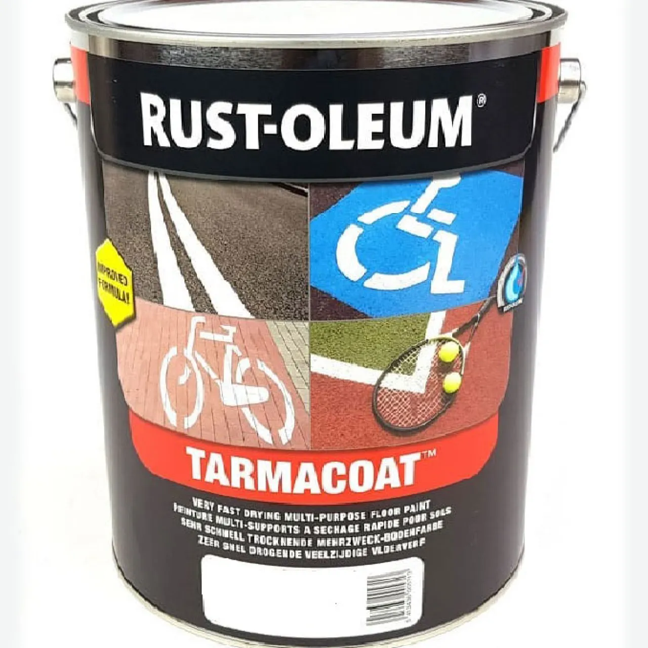 Utomhusfärg*RUST-OLEUM Trafikvit - 5L
