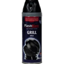 Måla & Rita|Sprayfärg*Plasti-kote T&S Grill Svart 400 ml