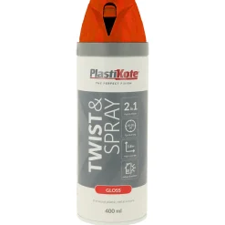 Måla & Rita|Sprayfärg*Plasti-kote T&S Klarröd Blank 400 ml