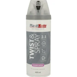 Plasti-kote T&S Lack Halvblank 400 ml