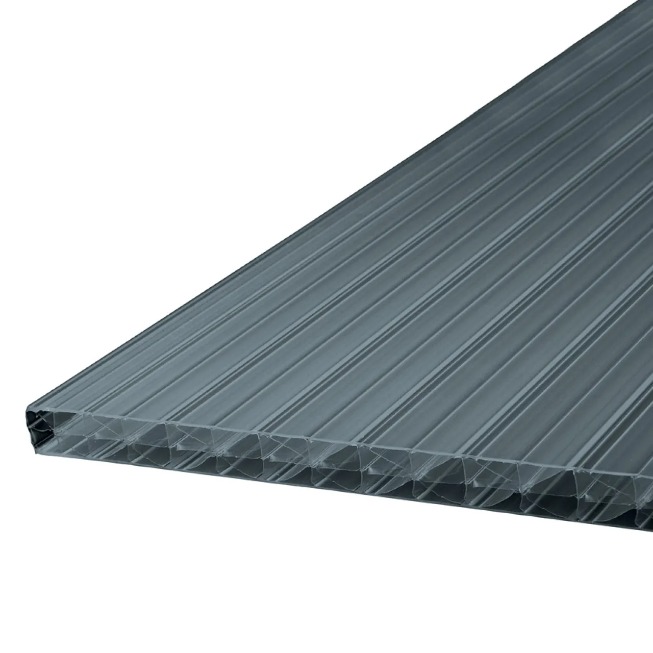 Uterum|Uterumstak*Plastmo TwinLite Rök Komplett Tak 16 mm