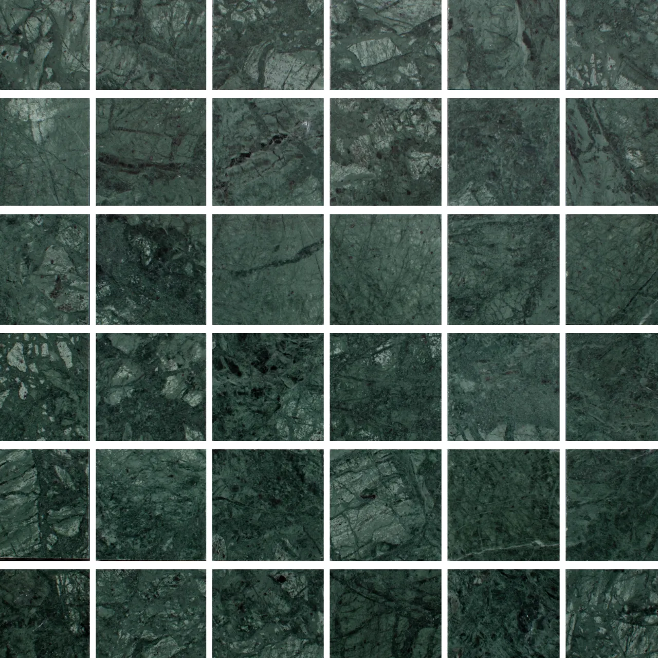 Arredo Verde Guatemala Grön Honed 5x5 cm