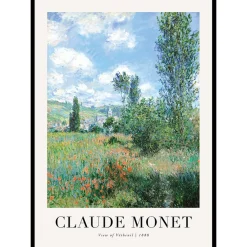 Gallerix View Of Vetheuil 1880 By Claude Monet