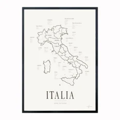 Posters*Corkframes Vinkarta Italien