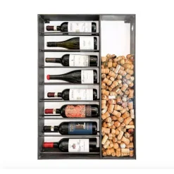 Corkframes Vinställ med Ram
